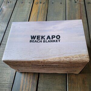 WEKAPO Beach Blanket Sandproof Waterproof